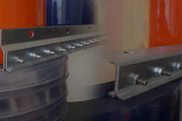 Rideau à lanières PVC à système fixe